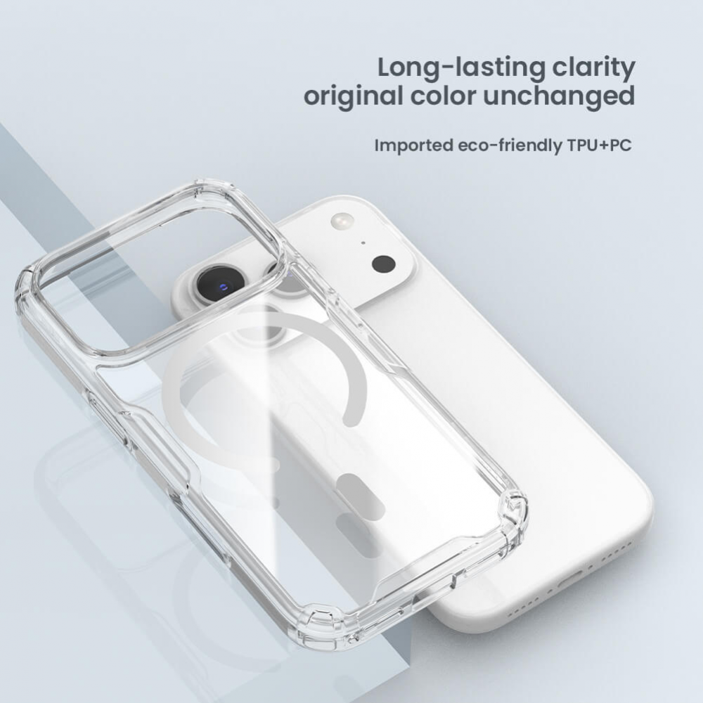 Torbica Nillkin Nature Pro Magnetic za iPhone 17 Pro 6.3 transparent