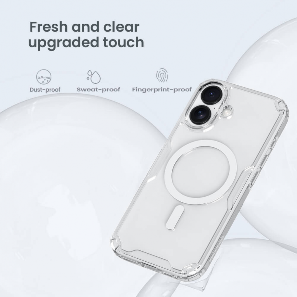 Torbica Nillkin Nature Pro Magnetic za iPhone 17 6.3 transparent