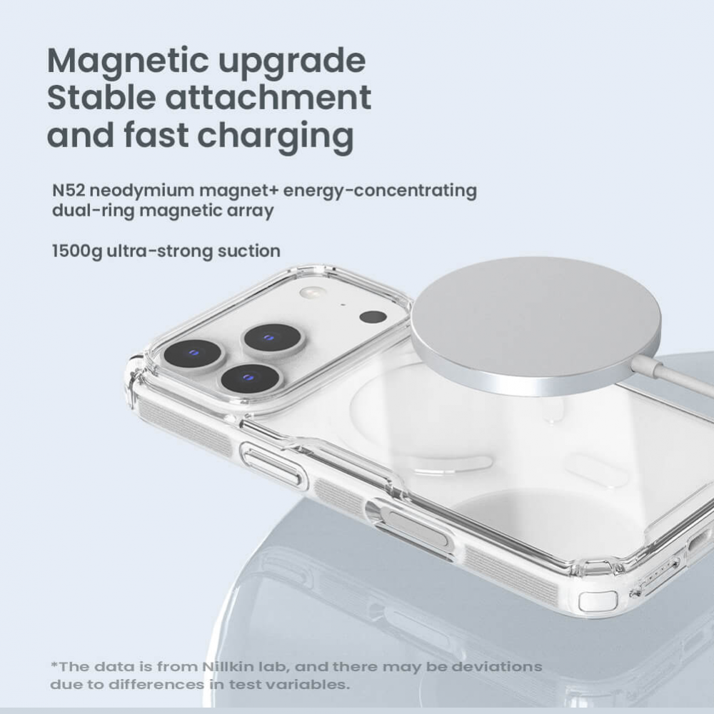 Torbica Nillkin Nature Pro Magnetic za iPhone 17 Pro 6.3 transparent