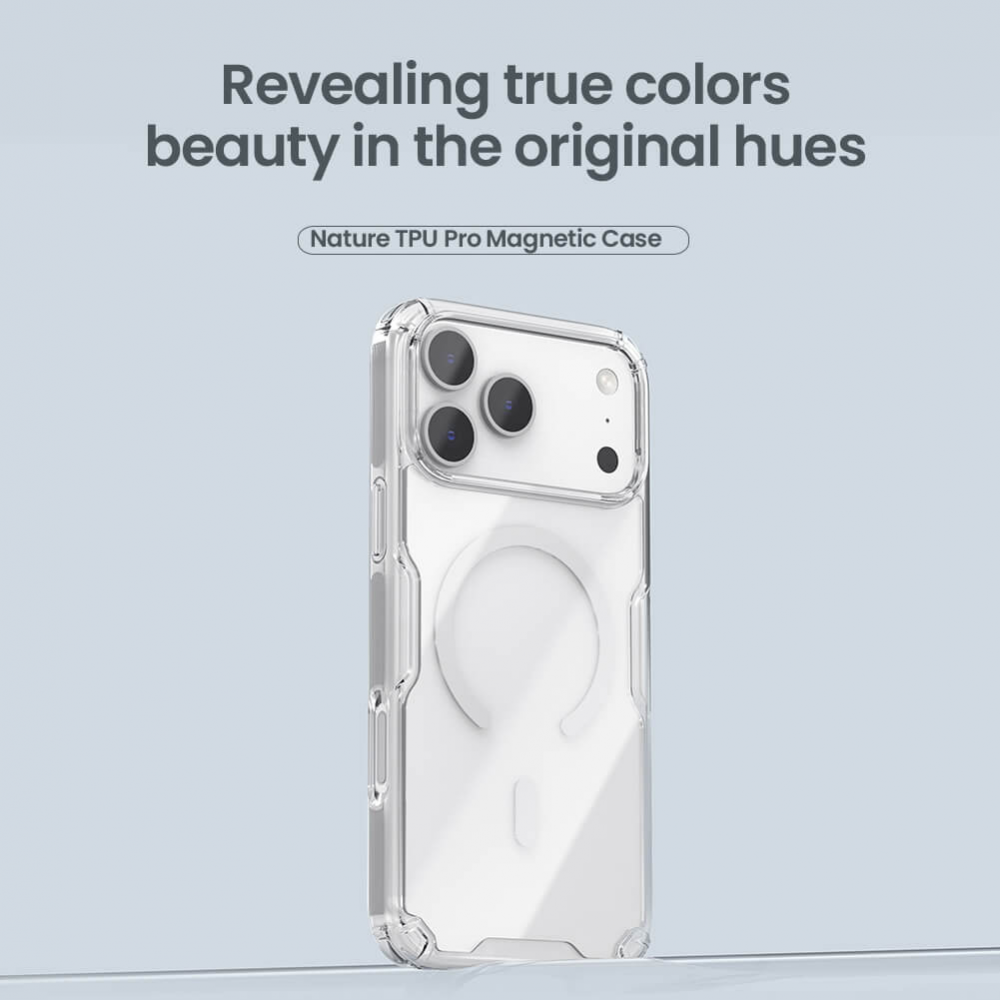 Torbica Nillkin Nature Pro Magnetic za iPhone 17 Pro Max 6.9 transparent