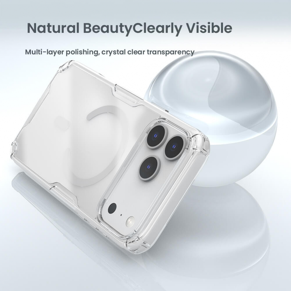 Torbica Nillkin Nature Pro Magnetic za iPhone 17 Pro Max 6.9 transparent