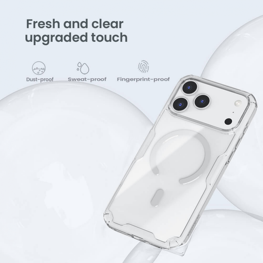 Torbica Nillkin Nature Pro Magnetic za iPhone 17 Pro Max 6.9 transparent