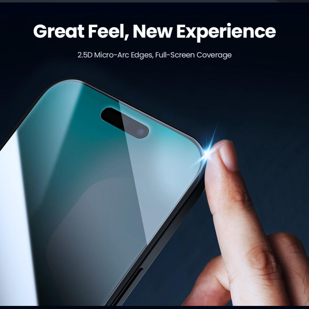 Zastitno staklo Tempered glass Nillkin Guardian Privacy za iPhone 17 6.3 (sa kalupom)