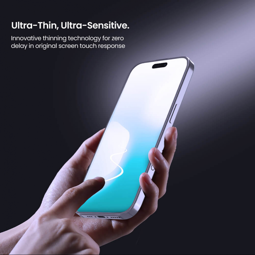 Zastitno staklo Tempered glass Nillkin H+ Pro za iPhone 17 Air 6.6 (sa kalupom)