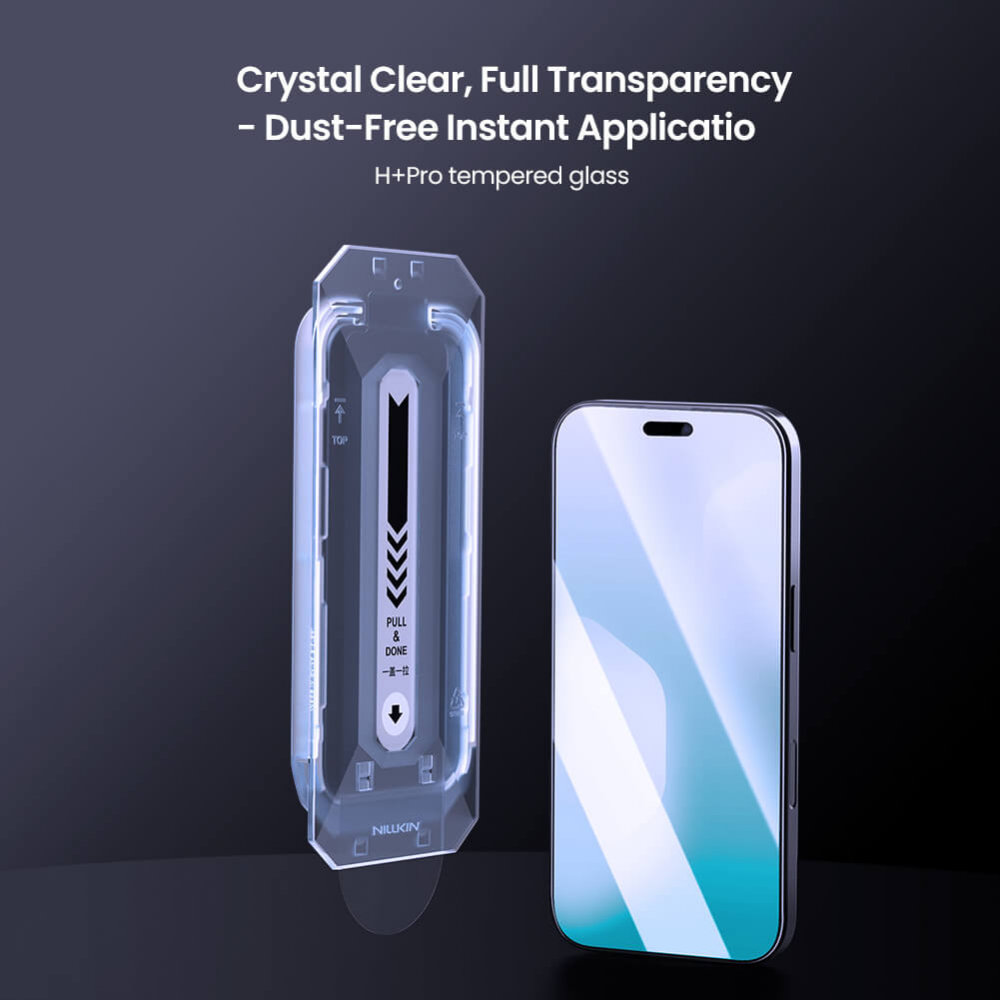 Zastitno staklo Tempered glass Nillkin H+ Pro za iPhone 17 Pro Max 6.9 (sa kalupom)