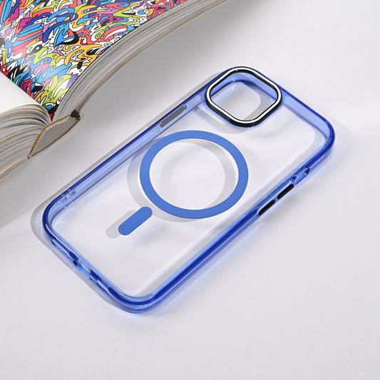 Torbica Magsafe Color Pop za iPhone 13/14 6.1 plava