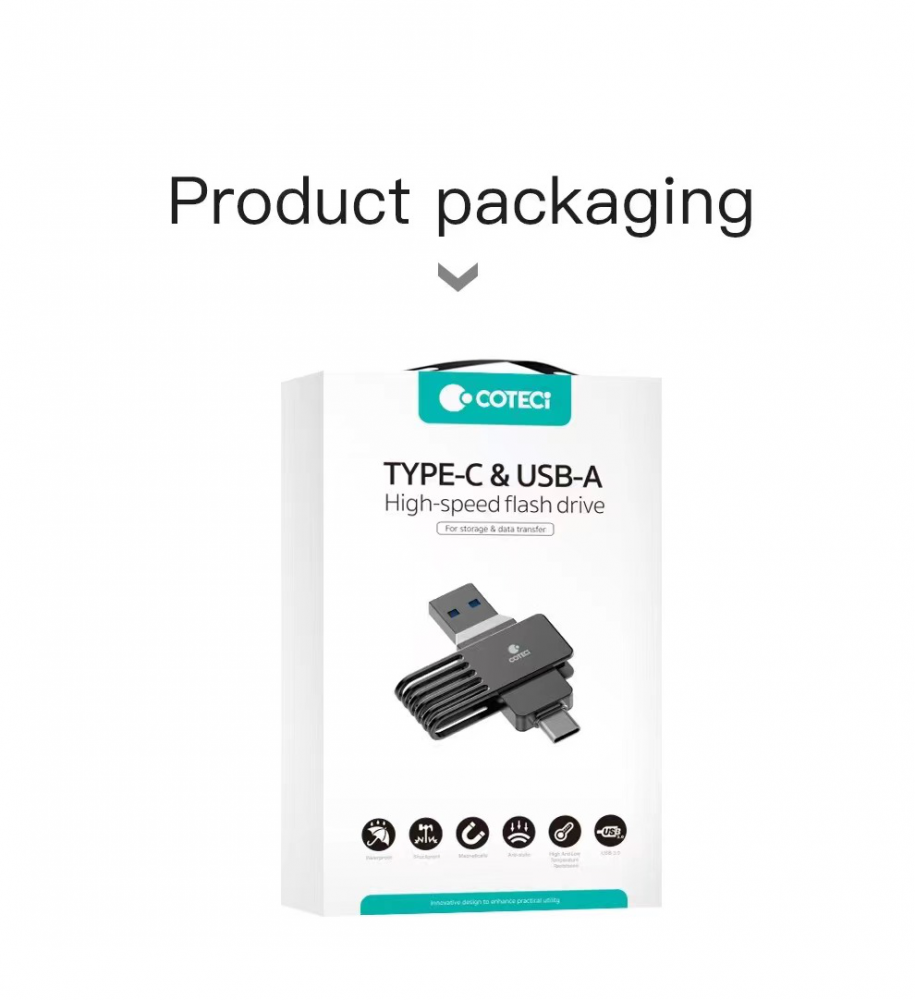 USB flash memorija Coteci CS8833 32GB USB 3.0/Type C