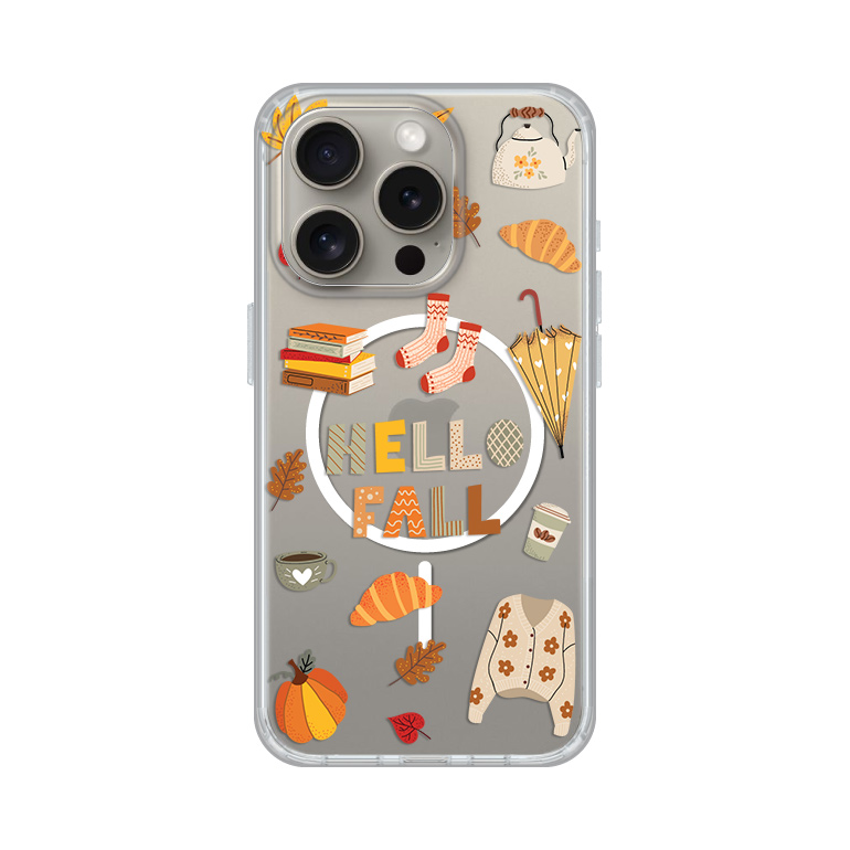 Torbica Print Magsafe za iPhone 15 Pro 6.1 Hello Fall