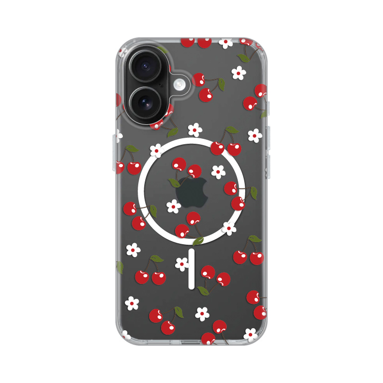 Torbica Print Magsafe za iPhone 16 6.1 Cute Cherries