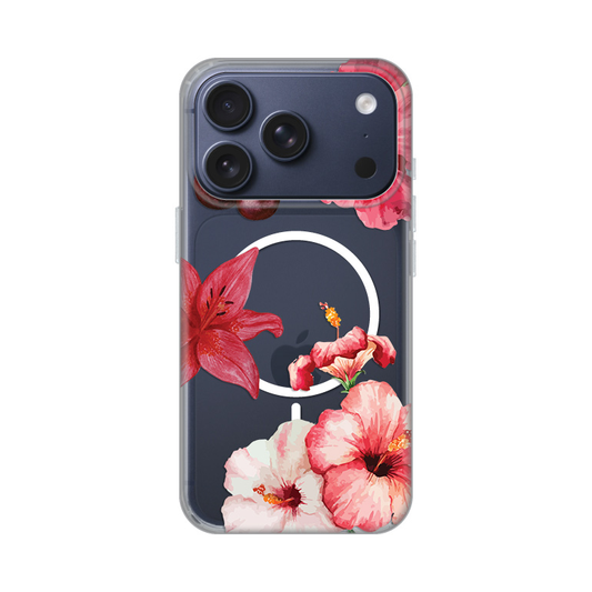 Torbica Print Magsafe za iPhone 17 Pro 6.3 Hibiscus
