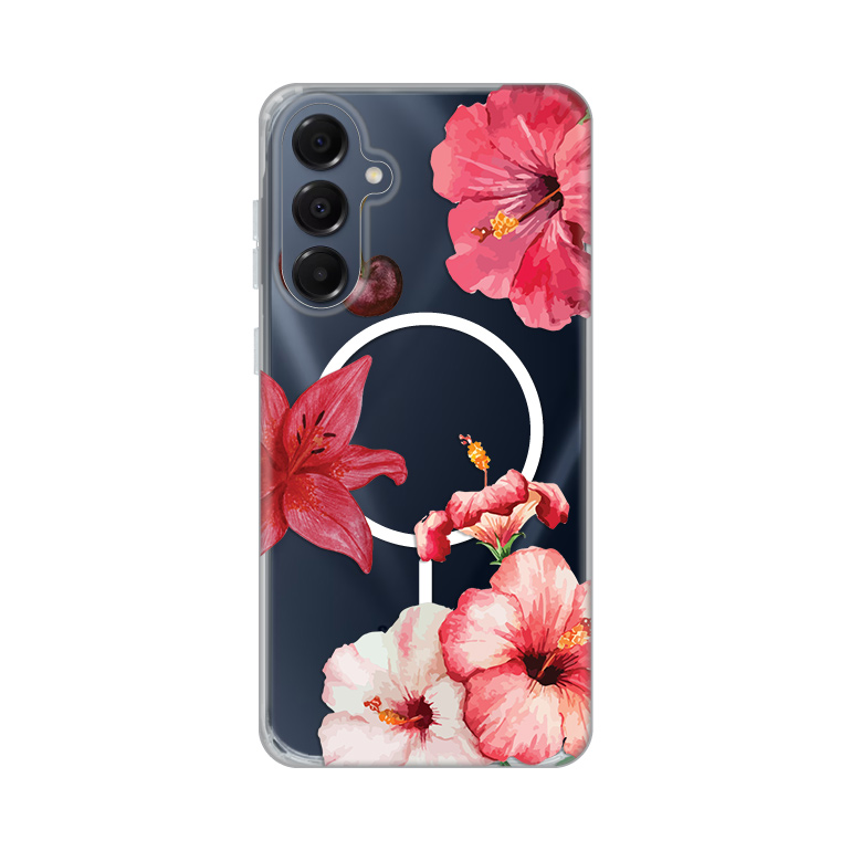 Torbica Print Magsafe za Samsung A165F Galaxy A16 Hibiscus