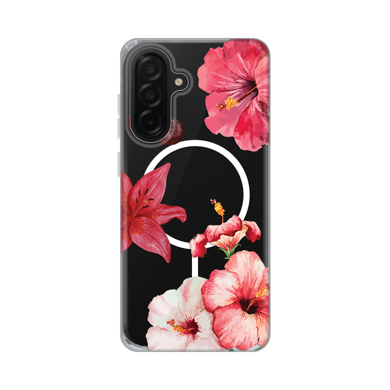 Torbica Print Magsafe za Samsung A266B Galaxy A26 Hibiscus