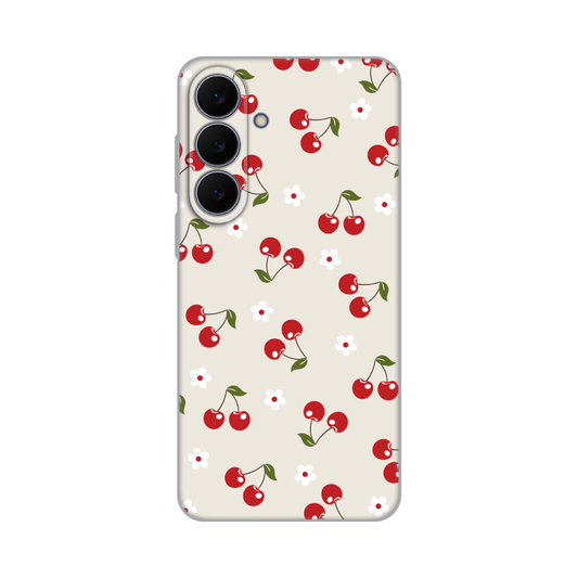 Torbica Silikonska Print za Samsung S731B Galaxy S25 Fe Cherry and Flowers