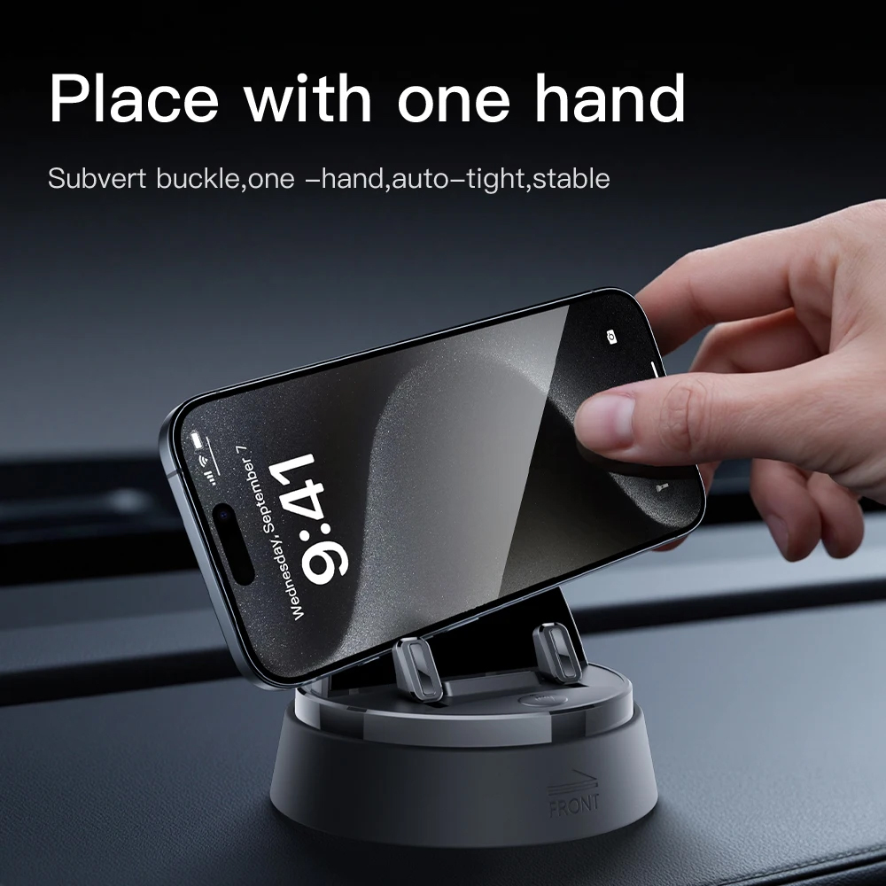 Auto stalak univerzalni automatic 360 crni