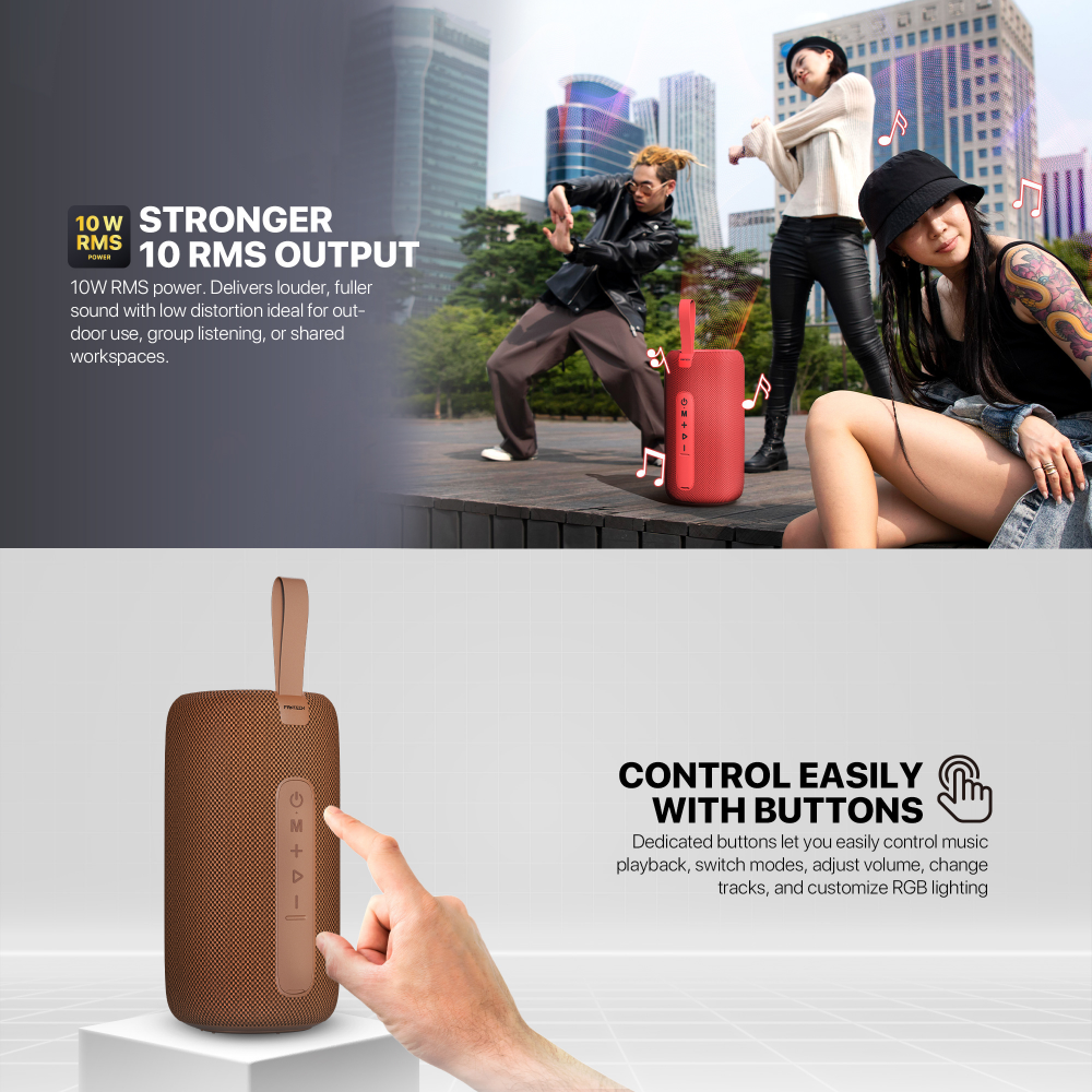 Bluetooth zvucnik Fantech BS159 NeraBox crveni