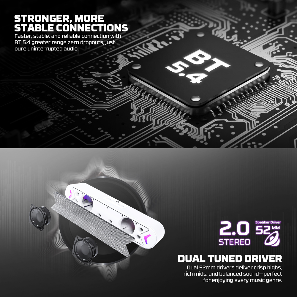 Bluetooth zvucnik Fantech BS160 GROOVE BAR crni