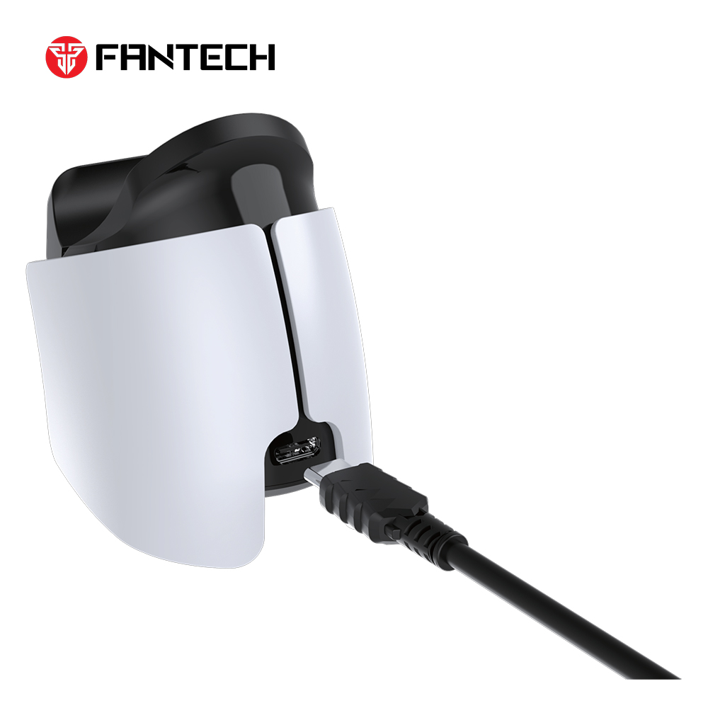 Joypad wireless charging dock Fantech ACGP05 WGP16, PS5 compatible beli