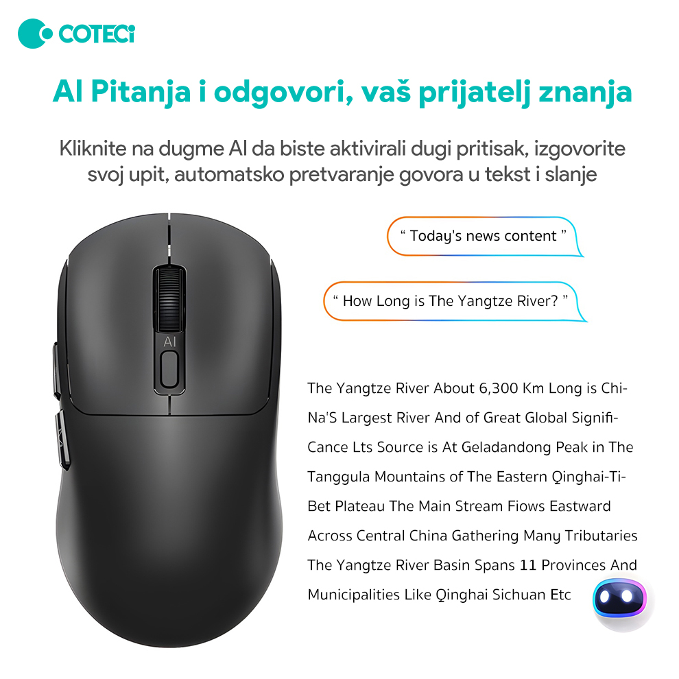 Mis Coteci OF-046 AI Smart crni