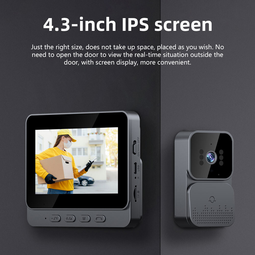Video pametno zvono JWD 2.4G Smart Home Wireless