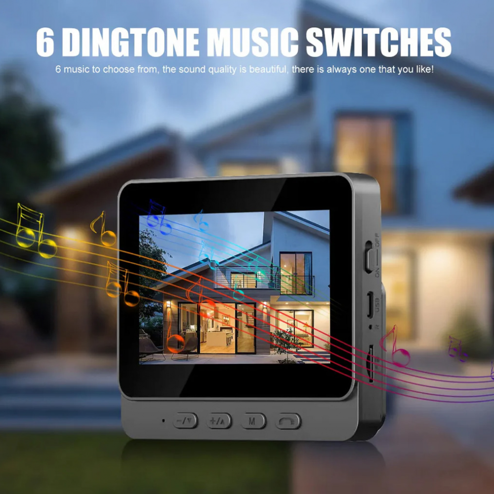 Video pametno zvono JWD 2.4G Smart Home Wireless