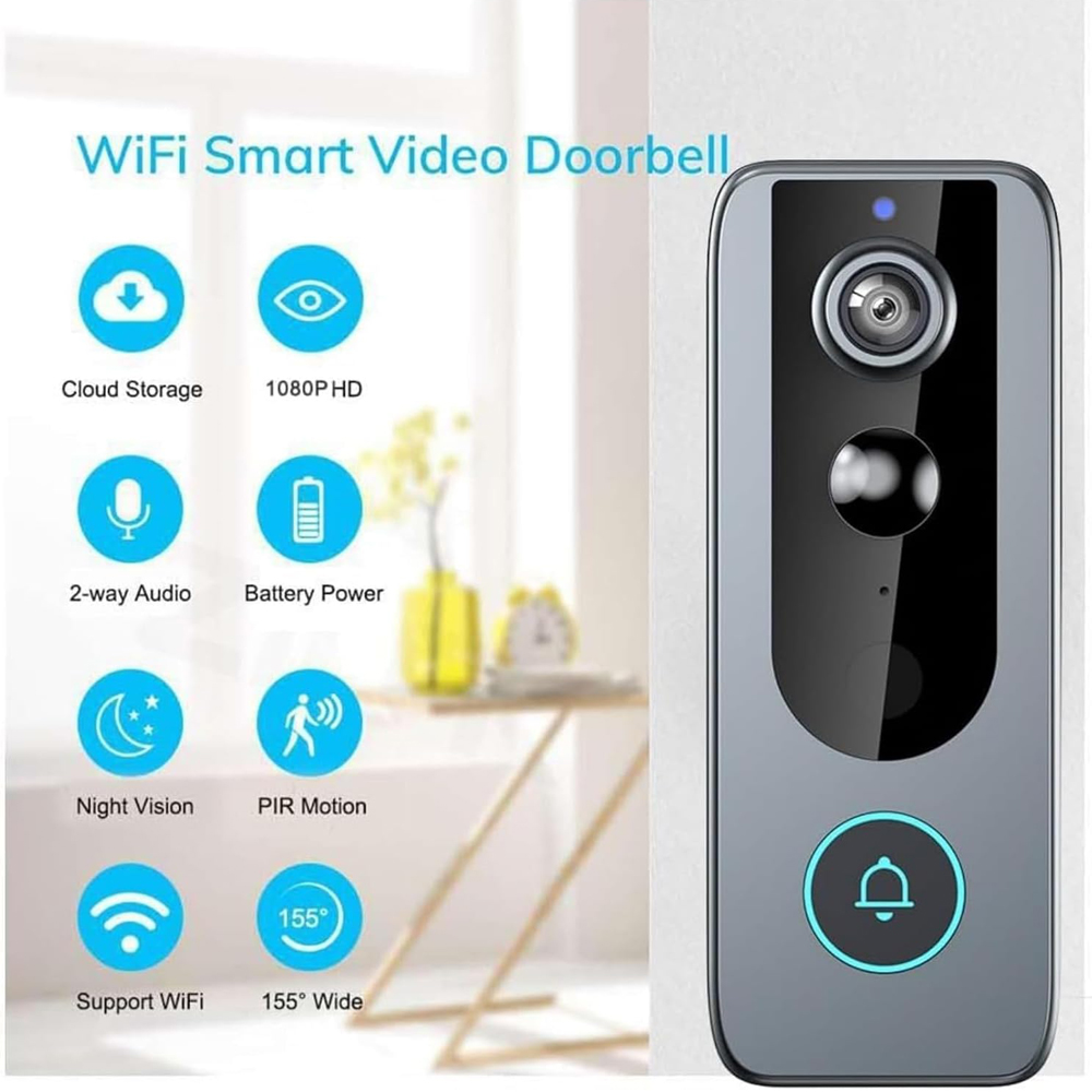 Video pametno zvono JWD Tuya M20 Wireless