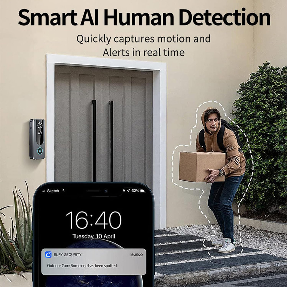 Video pametno zvono JWD Tuya M20 Wireless
