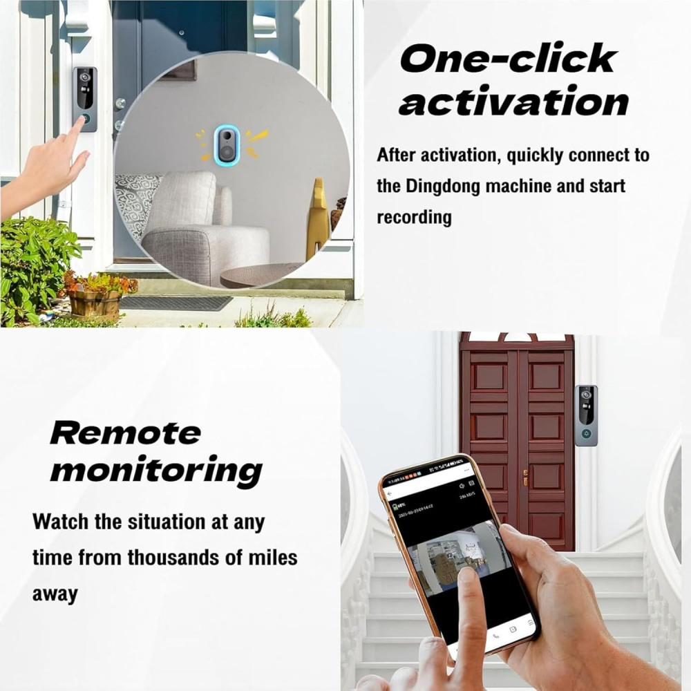 Video pametno zvono JWD Tuya M20 Wireless