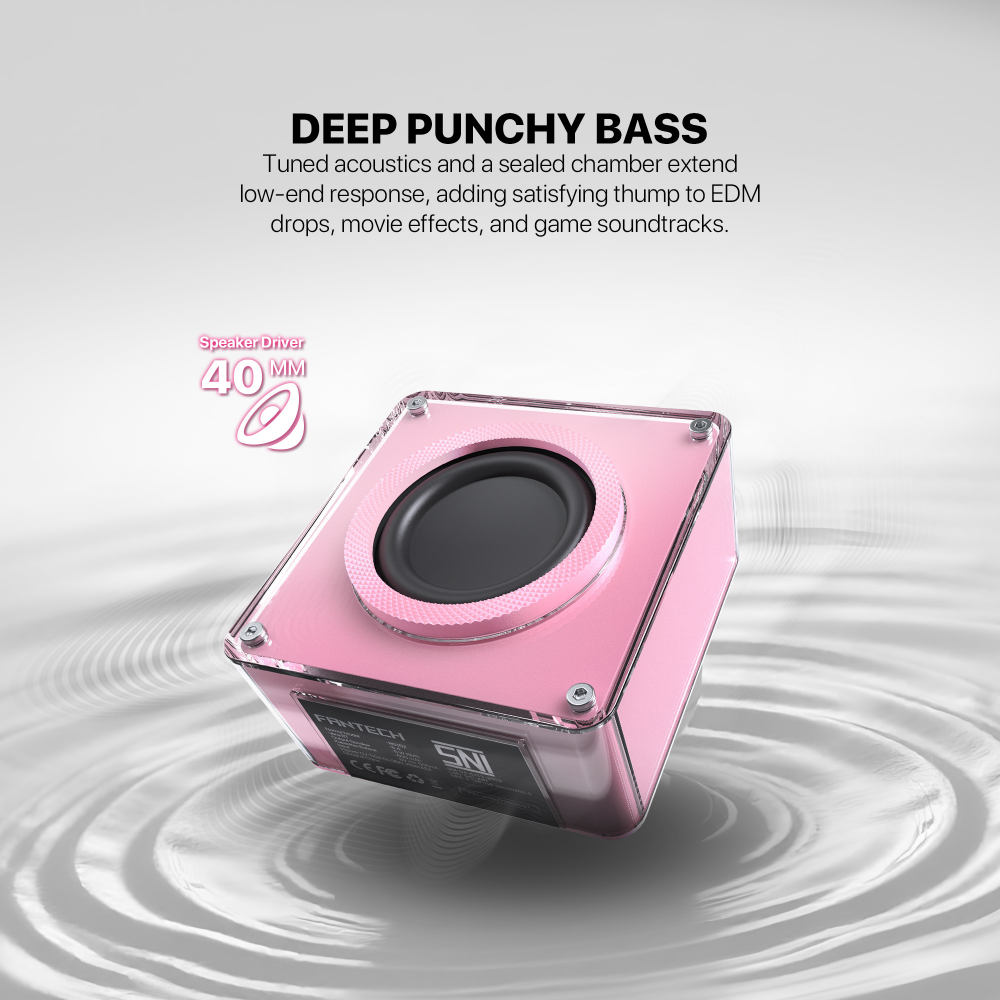 Bluetooth zvucnik Fantech BS152 NeraBox roze