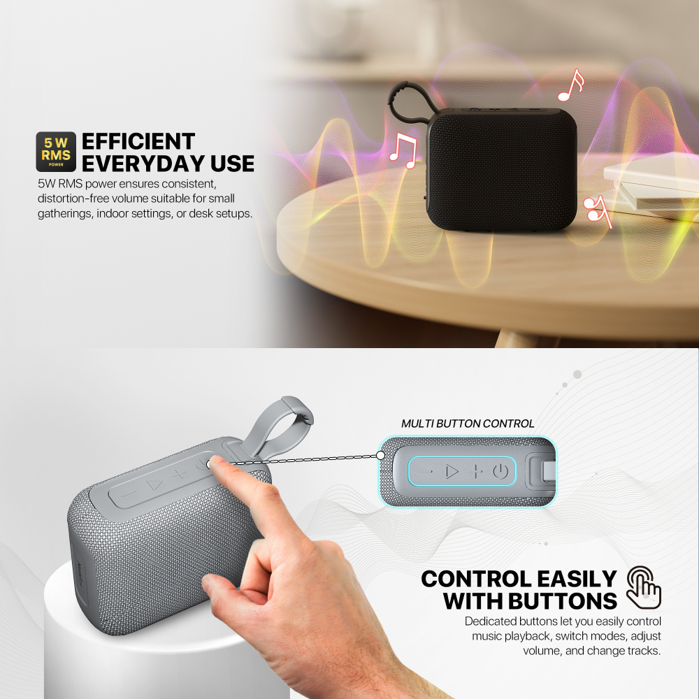 Bluetooth zvucnik Fantech BS153 NeraBox crni