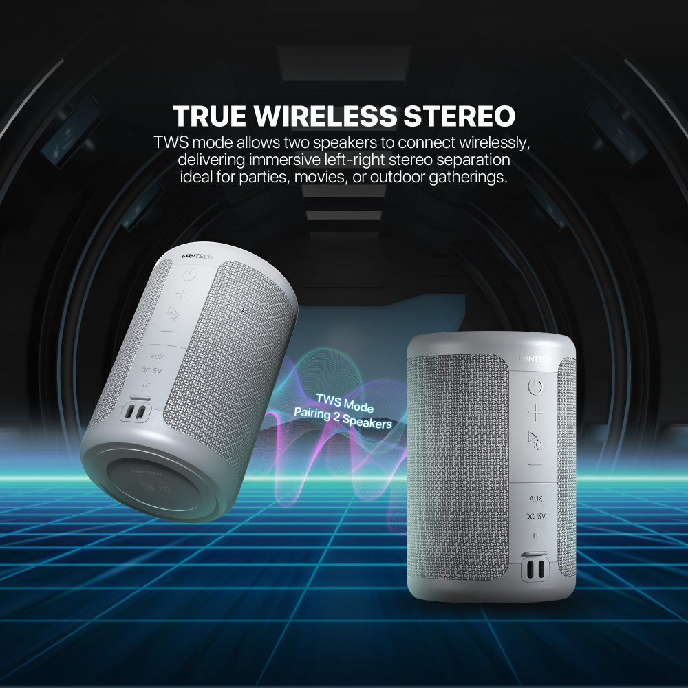 Bluetooth zvucnik Fantech BS154 NeraBox sivi