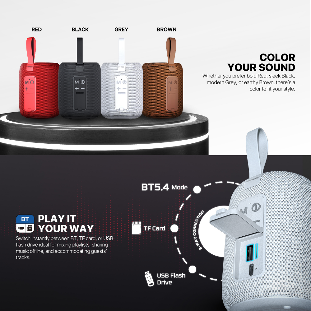 Bluetooth zvucnik Fantech BS157 NeraBox crveni