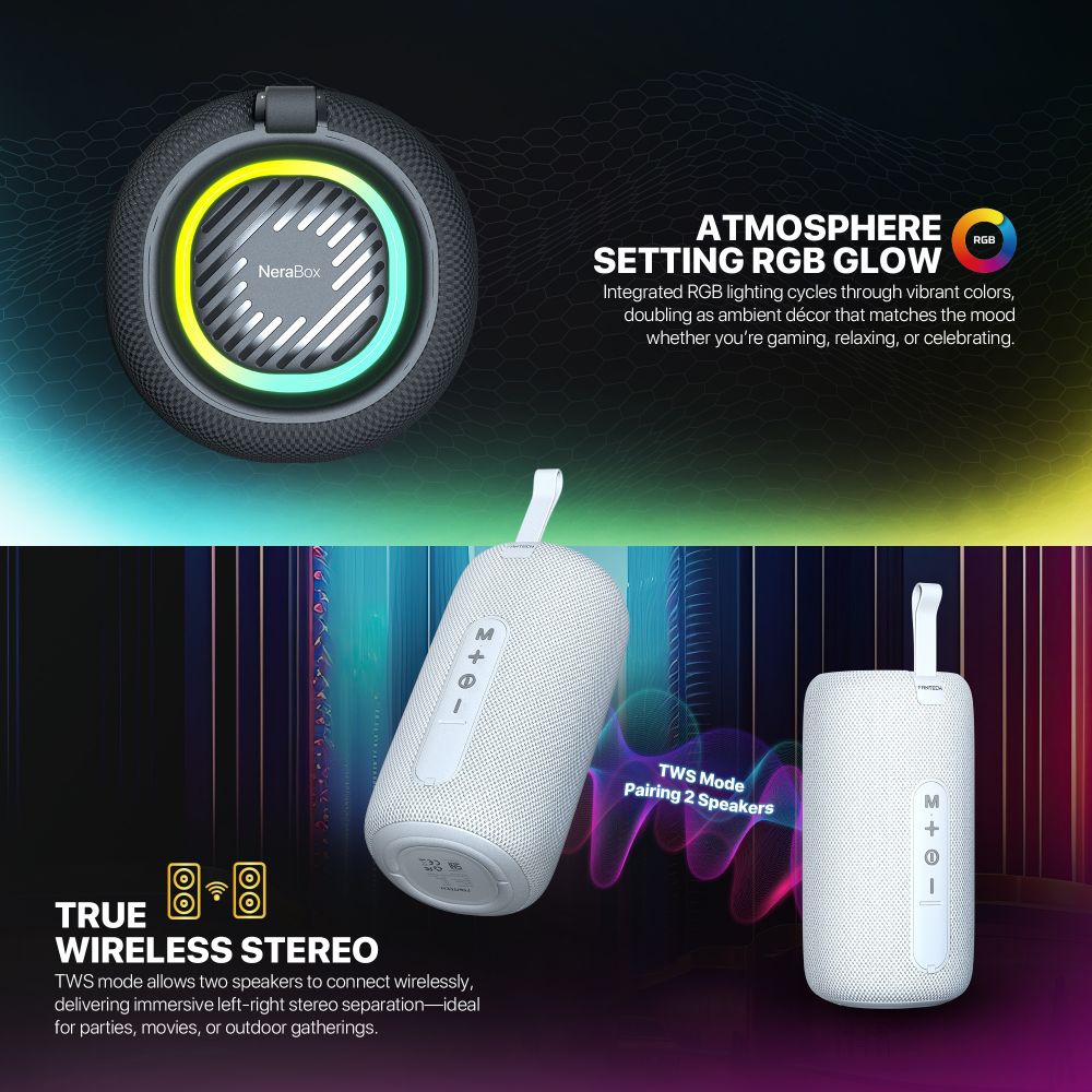 Bluetooth zvucnik Fantech BS158 NeraBox crveni