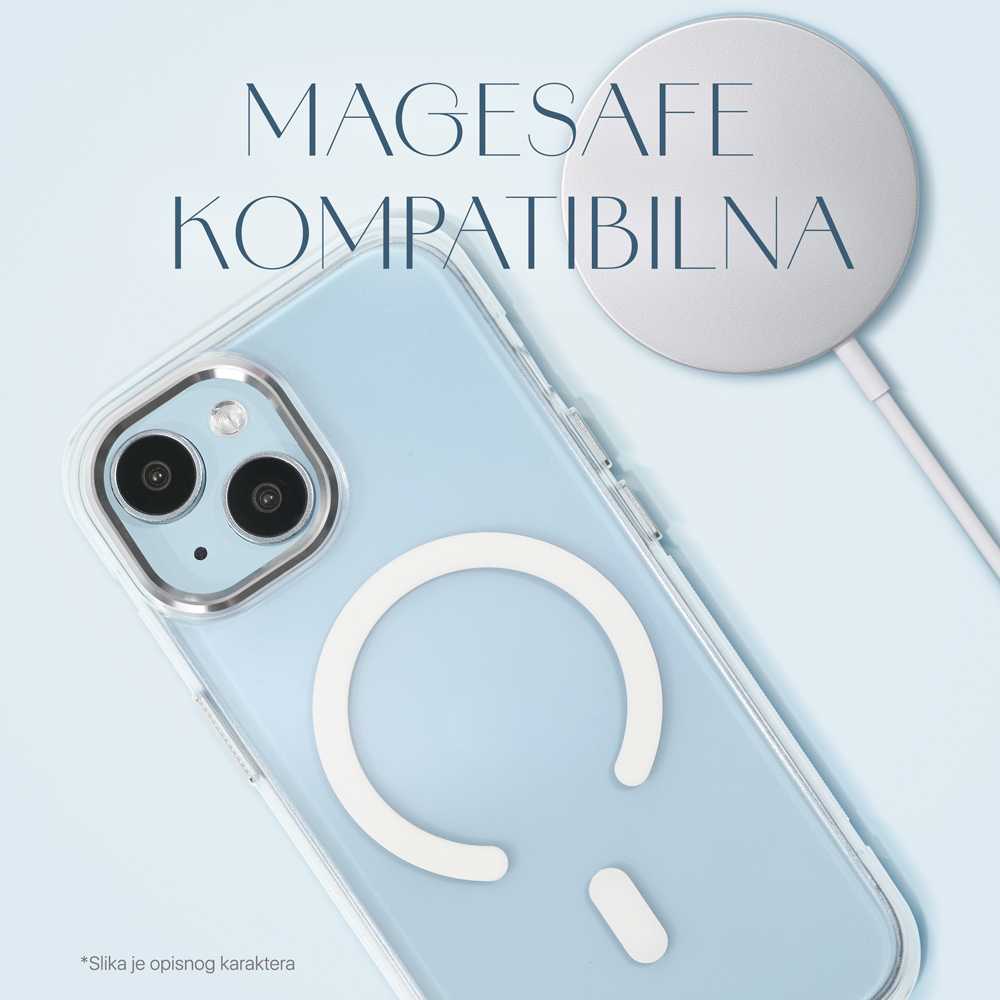 Torbica Magsafe Glow za iPhone 17 Pro 6.3 crna
