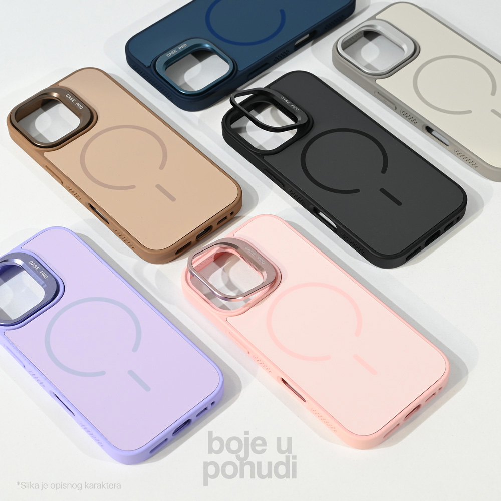 Torbica Magsafe Matte Shield za iPhone 13/14 6.1 roze