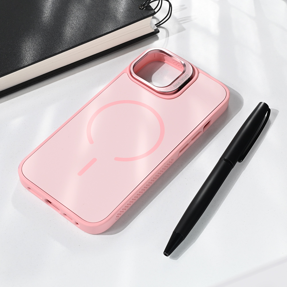 Torbica Magsafe Matte Shield za iPhone 13/14 6.1 roze