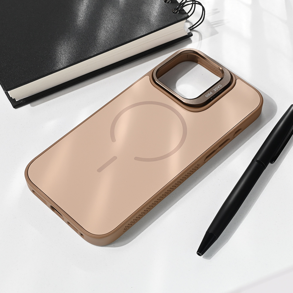 Torbica Magsafe Matte Shield za iPhone 16 Pro Max 6.9 braon