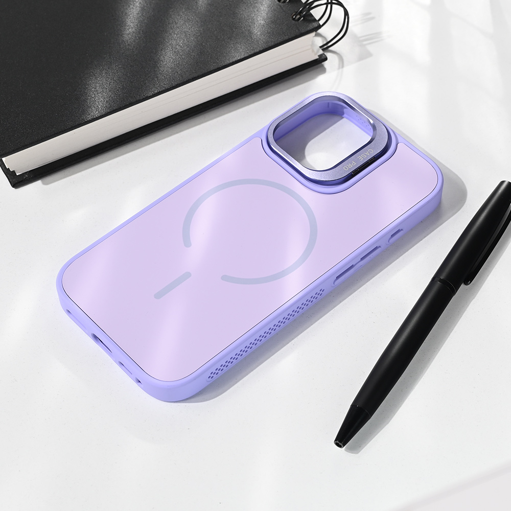 Torbica Magsafe Matte Shield za iPhone 17 6.3 ljubicasta