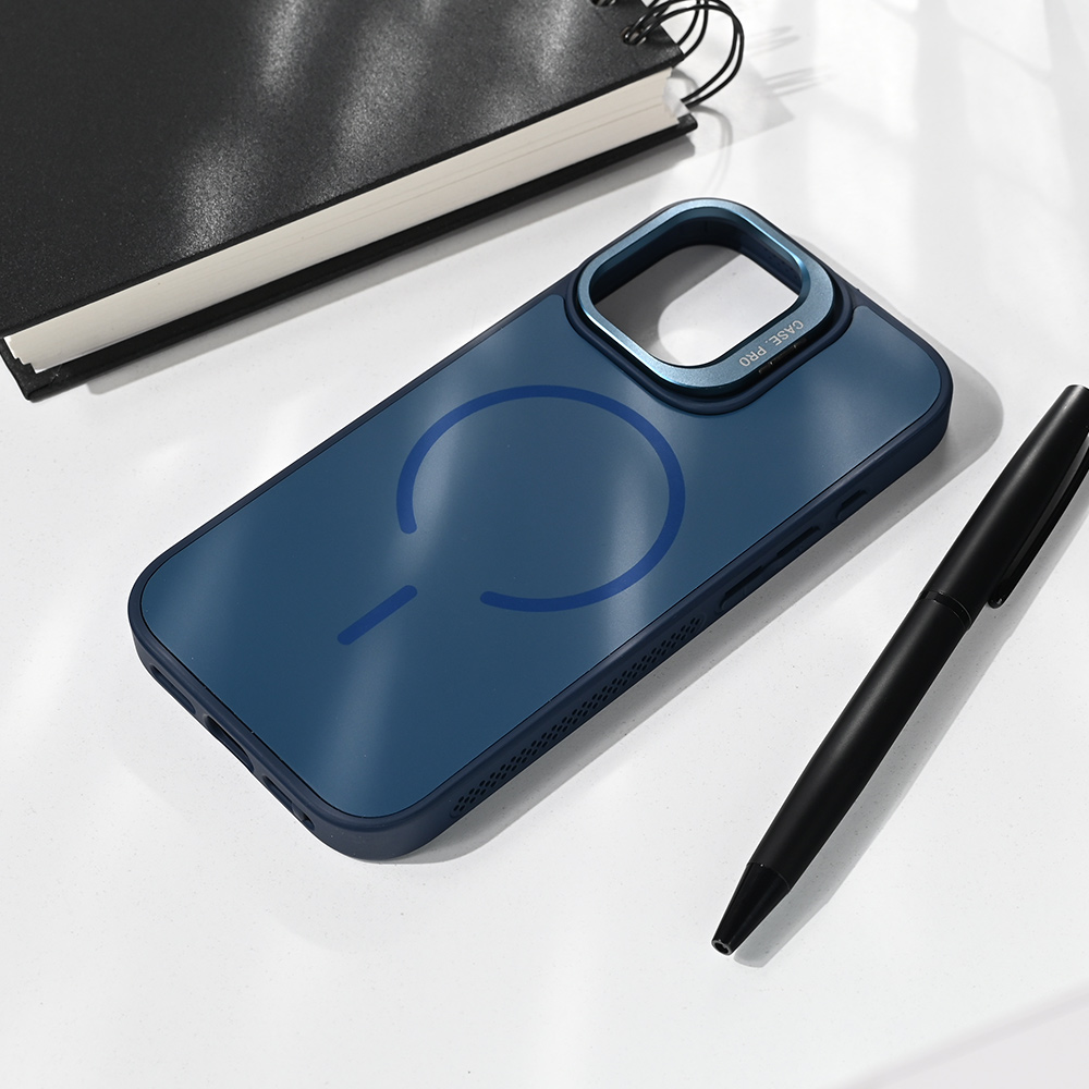 Torbica Magsafe Matte Shield za iPhone 17 6.3 plava