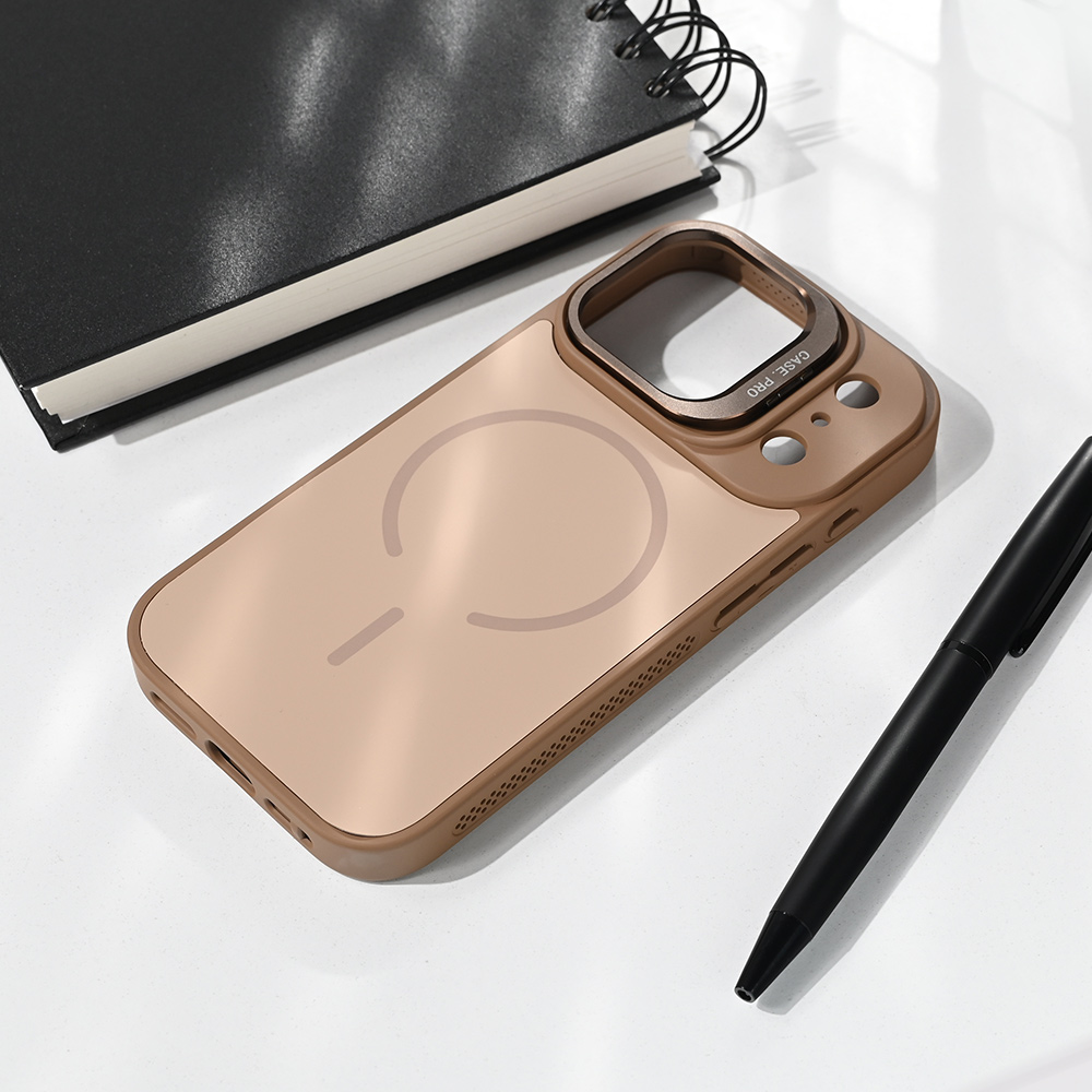 Torbica Magsafe Matte Shield za iPhone 17 Pro 6.3 braon