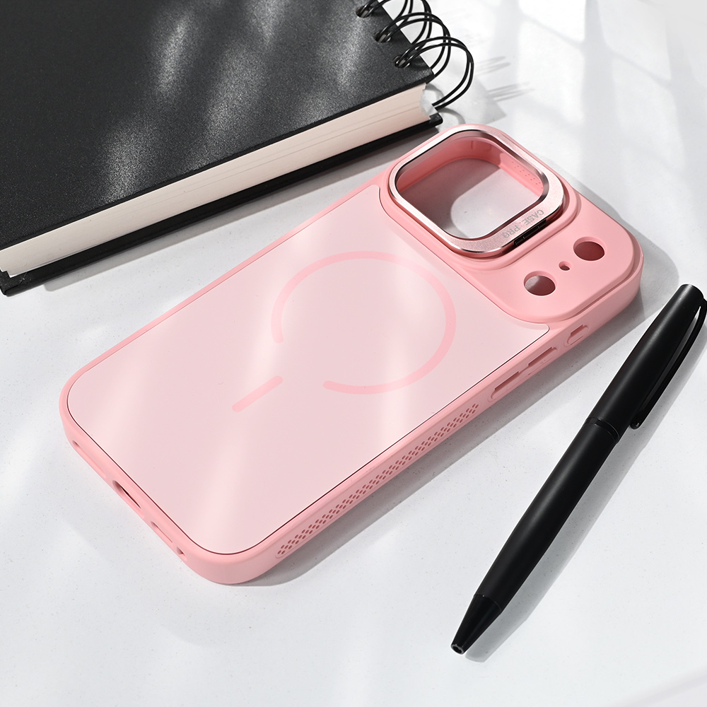 Torbica Magsafe Matte Shield za iPhone 17 Pro Max 6.9 roze