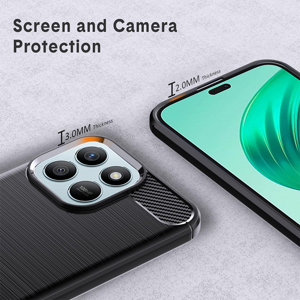 Torbica Defender Safeguard za Honor X7d 4G/400 Smart 5G crna