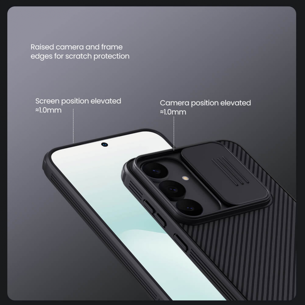 Torbica Nillkin CamShield Pro za Samsung S731B Galaxy S25 FE crna