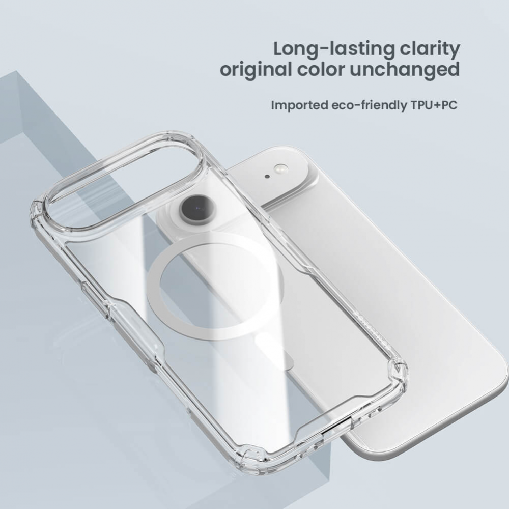 Torbica Nillkin Nature Pro Magnetic za iPhone 17 Air 6.6 transparent