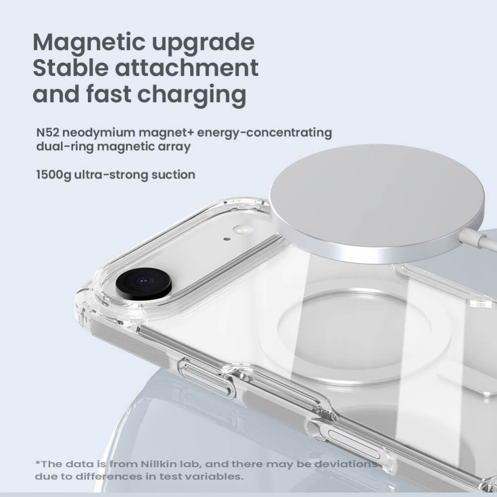 Torbica Nillkin Nature Pro Magnetic za iPhone 17 Air 6.6 transparent