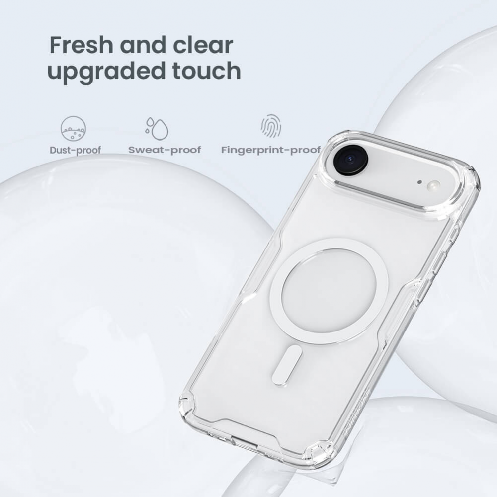 Torbica Nillkin Nature Pro Magnetic za iPhone 17 Air 6.6 transparent