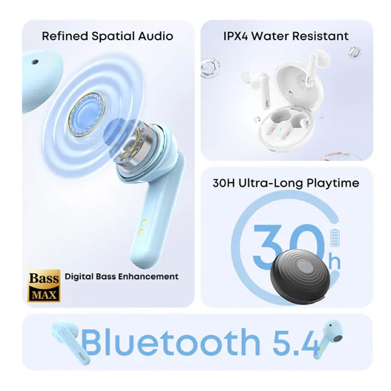 Bluetooth slusalice Airpods T-phox M67 crne HQ