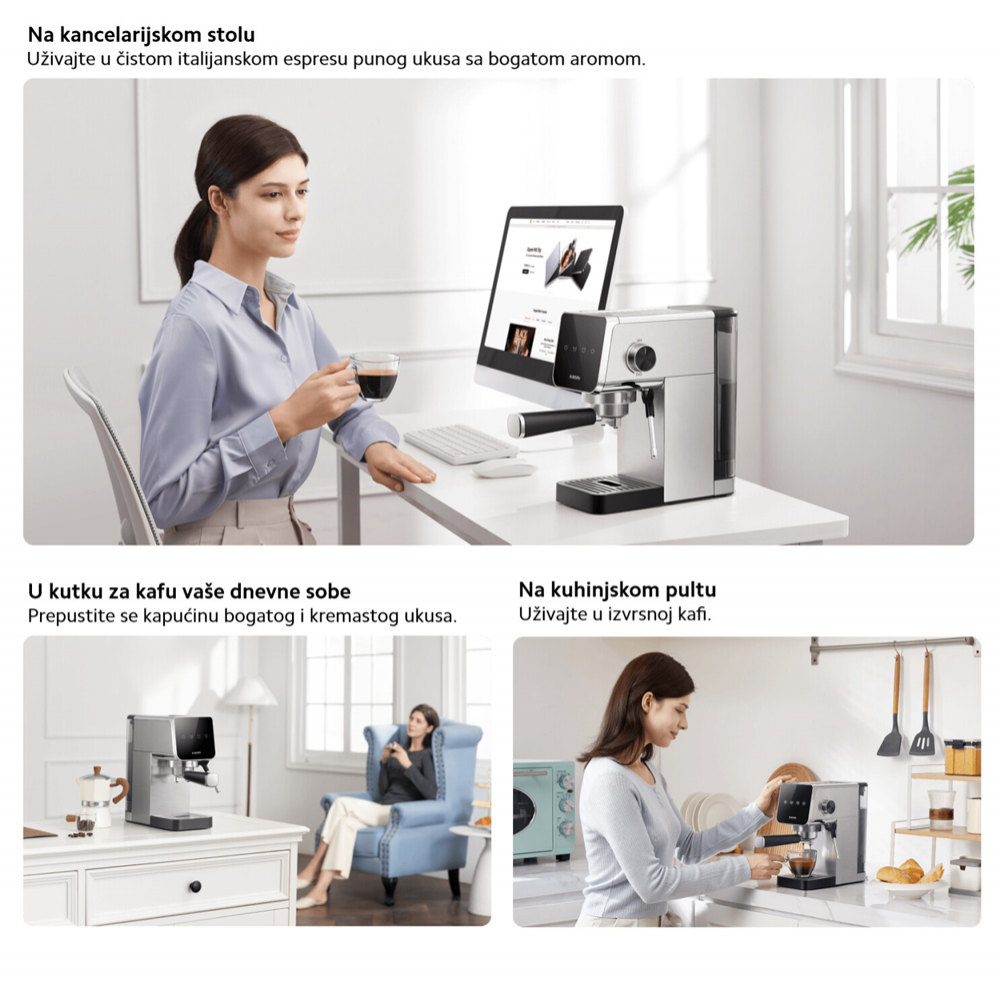 Aparat za espresso Xiaomi poluautomatski
