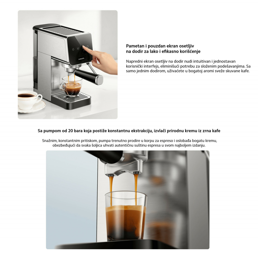 Aparat za espresso Xiaomi poluautomatski