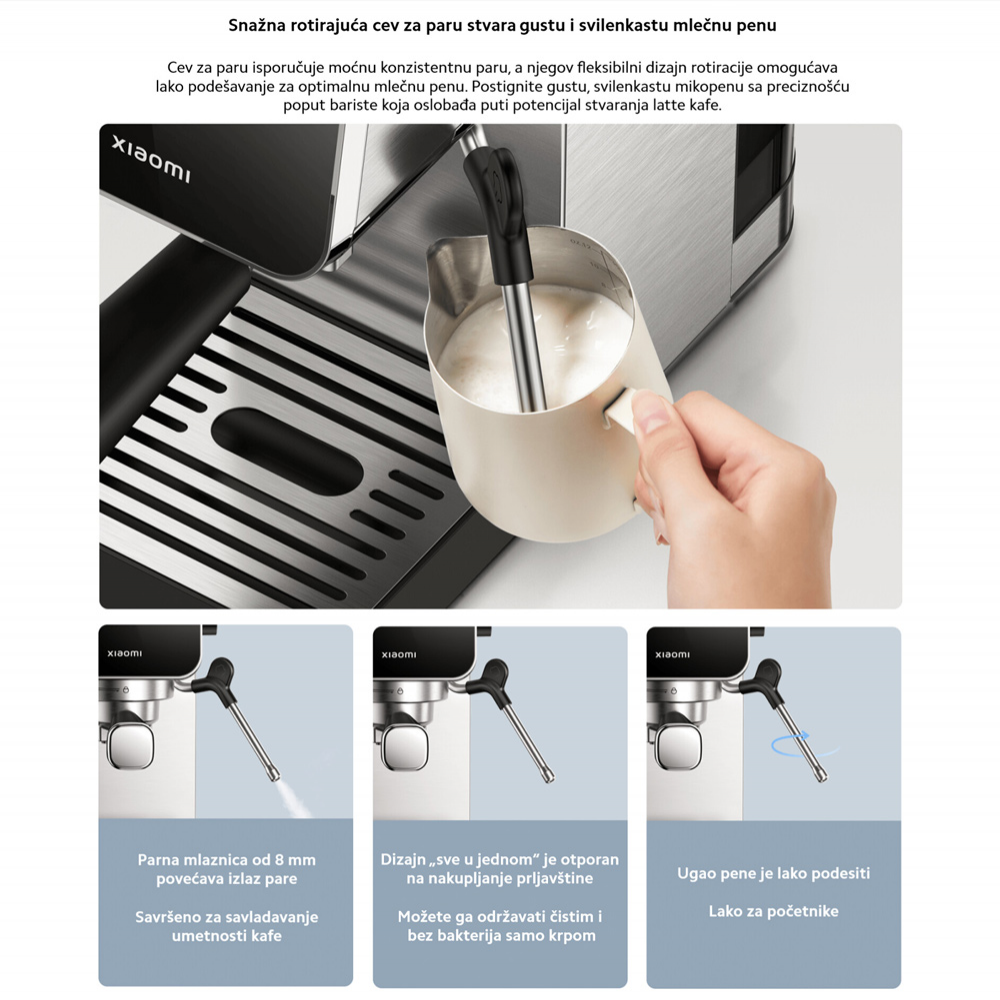 Aparat za espresso Xiaomi poluautomatski