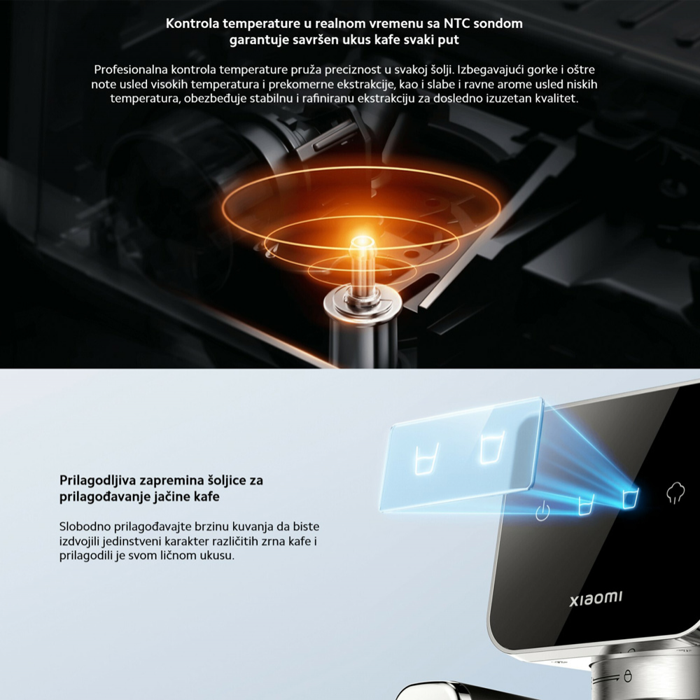 Aparat za espresso Xiaomi poluautomatski